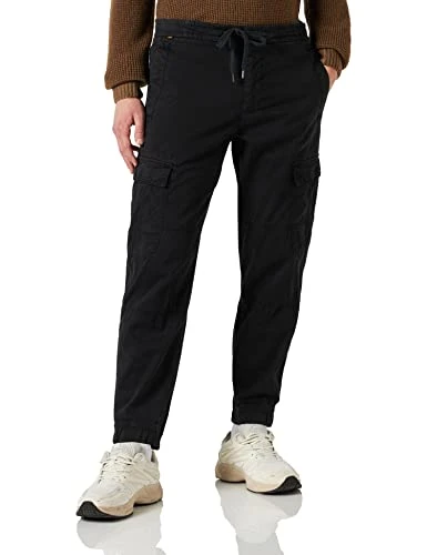 Men's Sisla2-cargo-ds Trousers Flat Packed, Black 1, 25