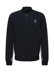 Mens Skechweave Premium Bomber Jacket Black L Mens Skechweave Premium Bomber Jacket Black L