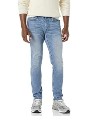 Men's Skinny-fit High Stretch Jean, Light Wash, 32W / 29L