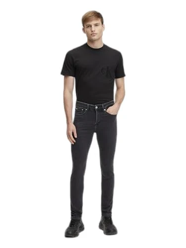 Men's Skinny J30J323696 Pants, Denim (Denim Grey), 28W / 32L