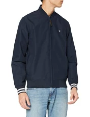 Men's Slade Bomber Jacket, True Navy, S UK Men's Slade Bomber Jacket, True Navy, S UK