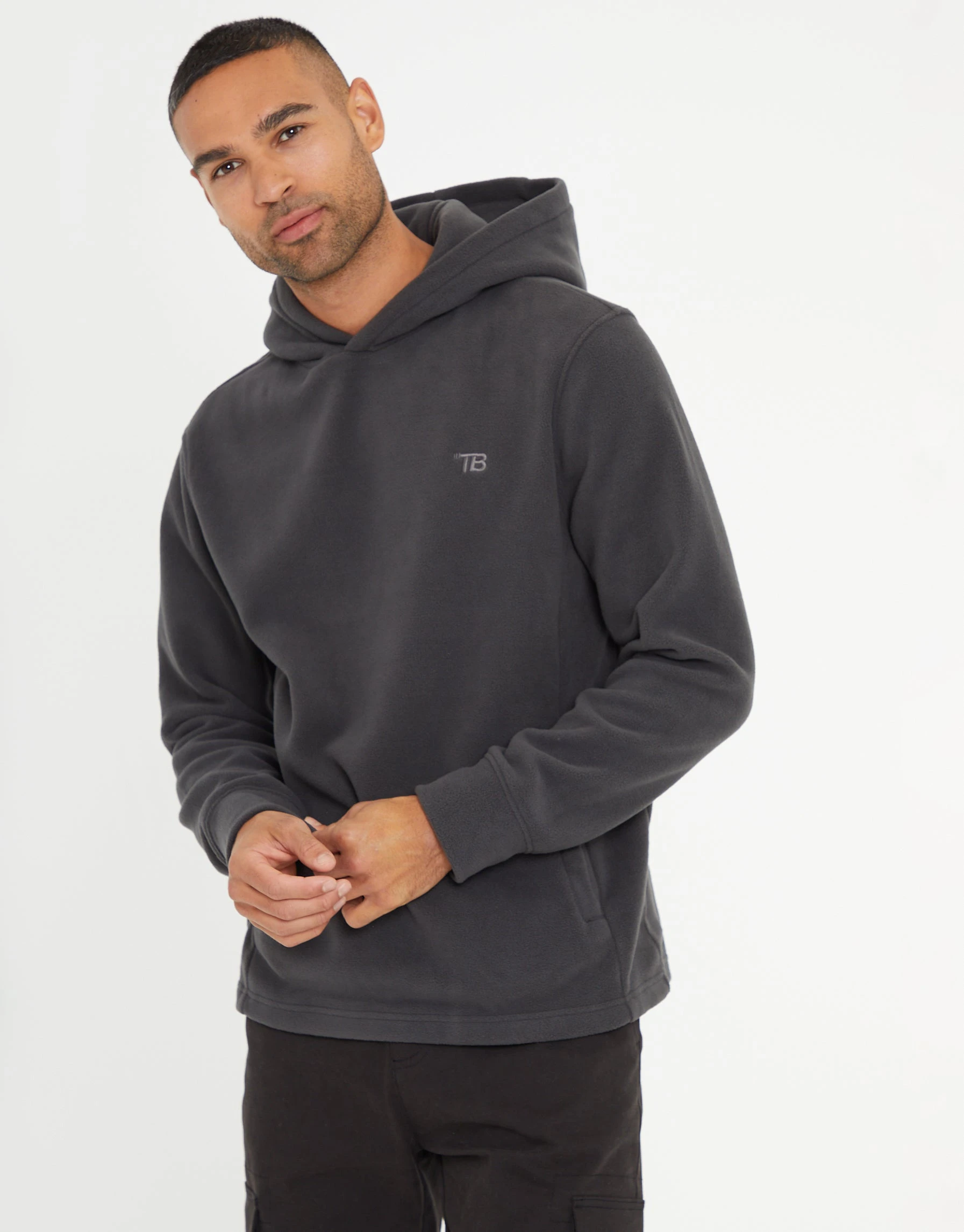 Men's Slate Fitness Pullover Hoodie