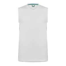 Mens Sleeveless Top Test White L Mens Sleeveless Top Test White L