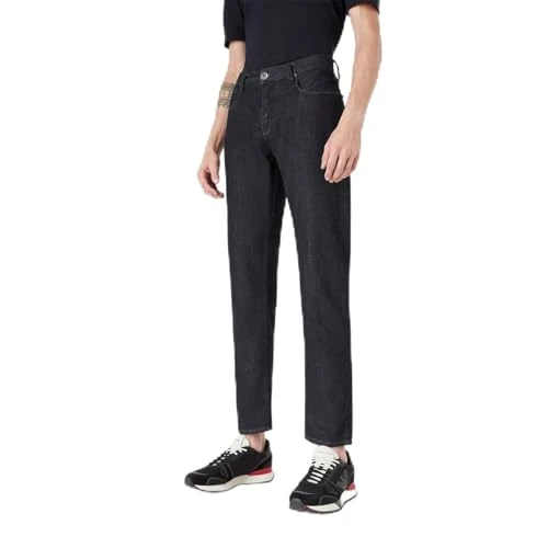 Mens Slim Fit Jeans Dark Denim 31W / 32L