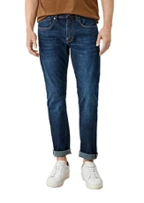 Men's Slim Fit Straight Leg Jeans, Deep Blue, 34W / 34L Men's Slim Fit Straight Leg Jeans, Deep Blue, 34W / 34L