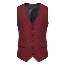 Men's Slim Fit Wedding Waistcoat Casual Regular Fit Business Suit Vests Classic-Fit soild Suit for Men Breathable Outdoor Mens Waistcoats Uk