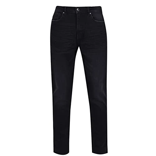 Mens Slim Jeans Black 32W S