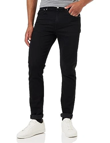 Men's Slim Taper J30J323688 Pants, Denim (Denim Black), 33W / 34L