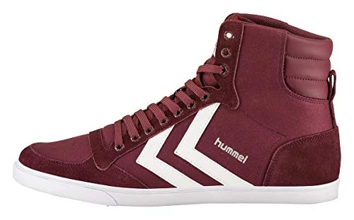 Men's Slimmer Stadil High Hi-Top Trainers, Red Cabernet, 12.5 UK