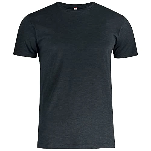 Men's Slub T T-Shirt, Black, XXL