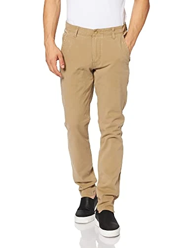 Men's Smart 360 Flex Alpha Skinny Trouser, New British Khaki, 34W 32L UK