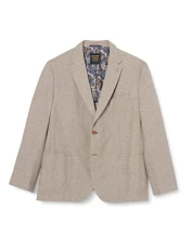 Men's Smart Casual Sakko Michel3 Voyage Travelsakko Blazer, Beige (Macadamia 7820), 22 (Size: 48) Men's Smart Casual Sakko Michel3 Voyage Travelsakko Blazer, Beige (Macadamia 7820), 22 (Size: 48)