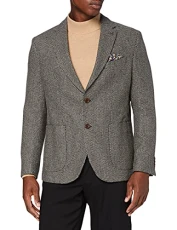 Men's Smart Casual Sakko Michel3 Voyage Travelsakko Blazer, Beige (Macadamia 7820), 30 (Size: 56) Men's Smart Casual Sakko Michel3 Voyage Travelsakko Blazer, Beige (Macadamia 7820), 30 (Size: 56)