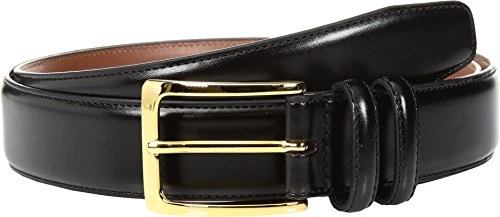 Mens Smooth Basic Belt (32 - Black)