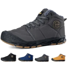Mens Snow Boots Winter Boots for Men Warm Fur Lined Boots for Men Winter Snow Flat Ankle Shoes Waterproof Comfortable Non-Slip Lace Up Short Boots Outdoor Lightweight Walking Winter Shoes Mens Snow Boots Winter Boots for Men Warm Fur Lined Boots for Men Winter Snow Flat Ankle Shoes Waterproof Comfortable Non-Slip Lace Up Short Boots Outdoor Lightweight Walking Winter Shoes