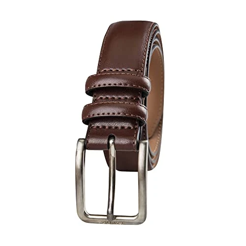 Men's Soft Touch Dress Belt, Tan, Small (30-32)