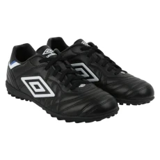 Mens Speciali Eternal Club Tf Leather Football Boots (6 UK) (Black/White/Royal Blue) Mens Speciali Eternal Club Tf Leather Football Boots (6 UK) (Black/White/Royal Blue)