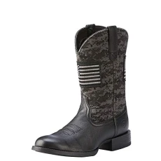 Men's Sport Patriot Western Boots, black, 8.5 UK Men's Sport Patriot Western Boots, black, 8.5 UK