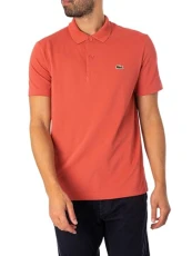 Mens Sport Polo Shirt Red XL