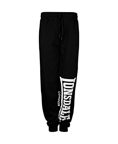 Men's Sports Trousers with Large Logo Black black Size:XXXL