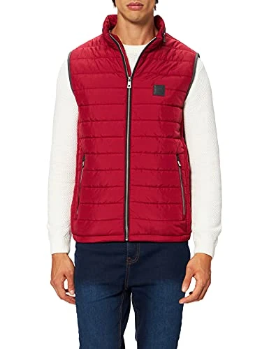 Men's Sportswear Westen Down Vest, red, 48