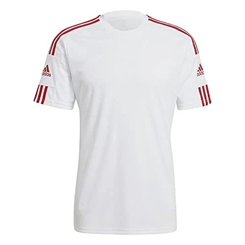 Men's Squadra 21 Jersey Jersey (Short Sleeve), White/Team Power red, S