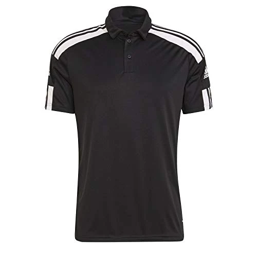 Men's Squadra 21 Polo Shirt (Short Sleeve), Black/White, 3XL