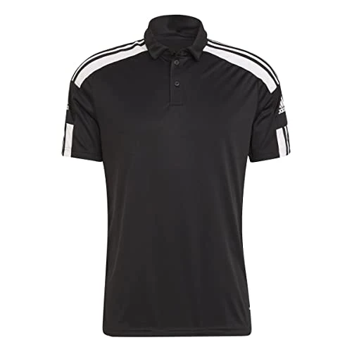 Men's Squadra 21 Polo Shirt (Short Sleeve), Black/White, M