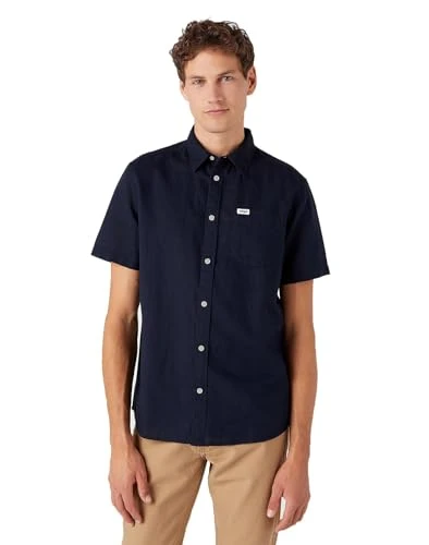 Men's Ss 1 Pack Shirt, Dark Navy, XL