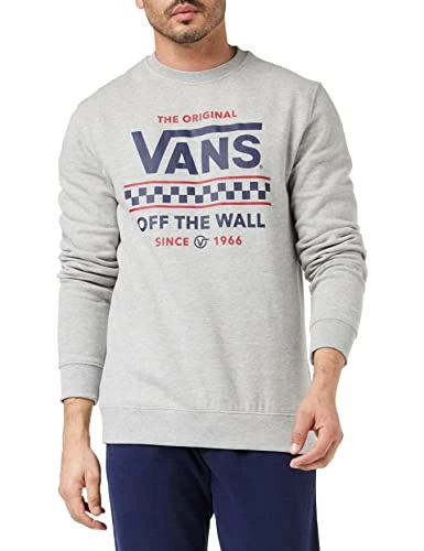 Men's Stackton Crew Sweatshirt, Grey Heather, M