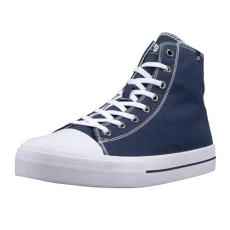 Men's Stagger Hi Fashion Sneaker, Navy/White, 9 UK