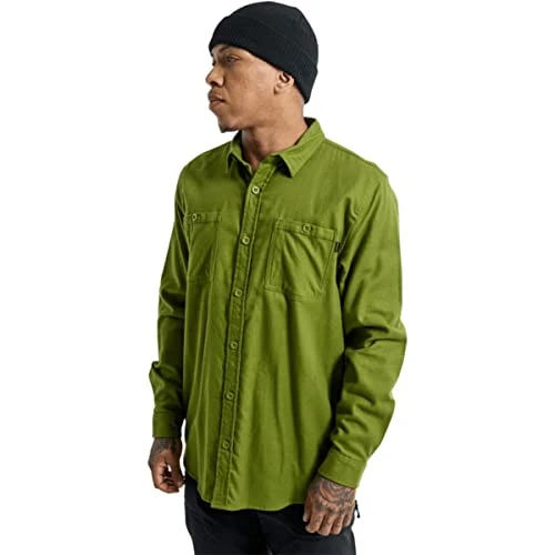 Men's Standard Favorite Long Sleeve Flannel, Calla Green, XX-Large