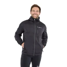 Men's Standard Zephyr Windbreaker Jacket, Black