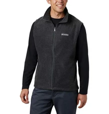 Men's Steens Mountain Vest, Charcoal Heather, Medium Men's Steens Mountain Vest, Charcoal Heather, Medium