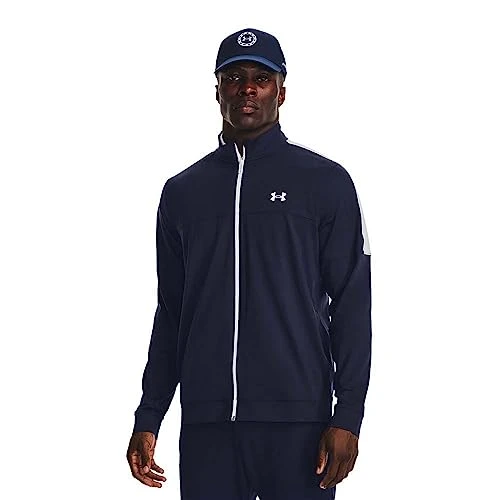 Mens Storm Midlayer Full Zip Performance Jacket Midnight Navy L