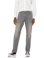 Men's Straight-Fit Jean (Previously Goodthreads), Grey, 31W / 32L