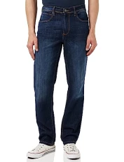 Men's Straight Jeans, Blau (76946-L32), 32W x 34L