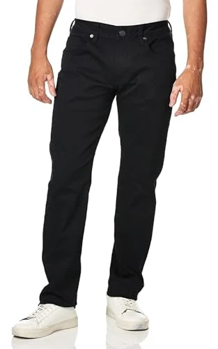 Men's Straight Six Jeans, Authentic Black, 36W x 30L