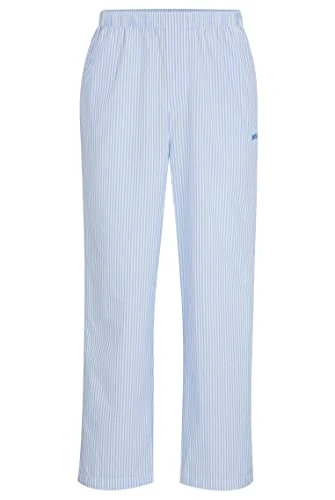 Men's Stripe Pants Pyjama Bottoms, Open Blue470, XXL