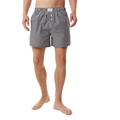 Mens Stripe Shorts Midnight M