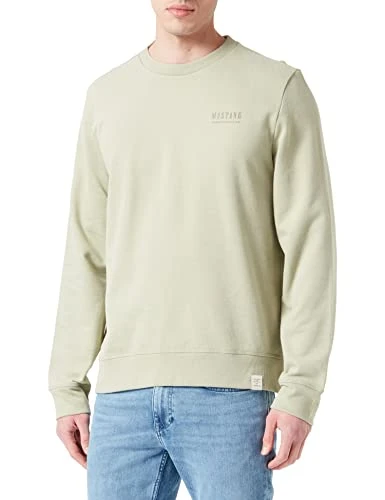 Men's Style Ben Crewneck Pullover Sweater, Tea 6205, XL