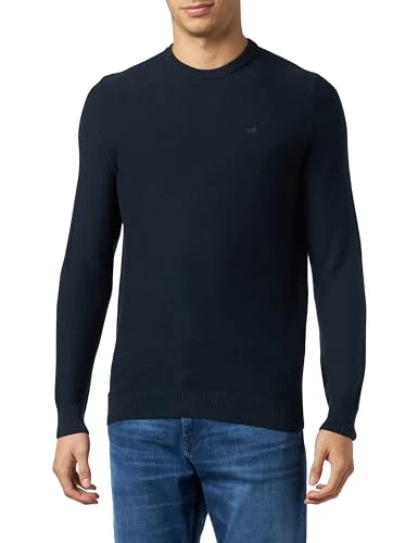 Men's Style Emil C Crew Sweater, Carbon 4135, XL