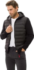 Men's Style Nino Light Touch Hybrid Sporty Quilted Jacket, Black, XXXL Men's Style Nino Light Touch Hybrid Sporty Quilted Jacket, Black, XXXL