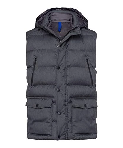 Men's Style Veneto_w Down Vest, Dark Gray, 54