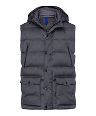 Men's Style Veneto_w Down Vest, Dark Gray, 54 Men's Style Veneto_w Down Vest, Dark Gray, 54