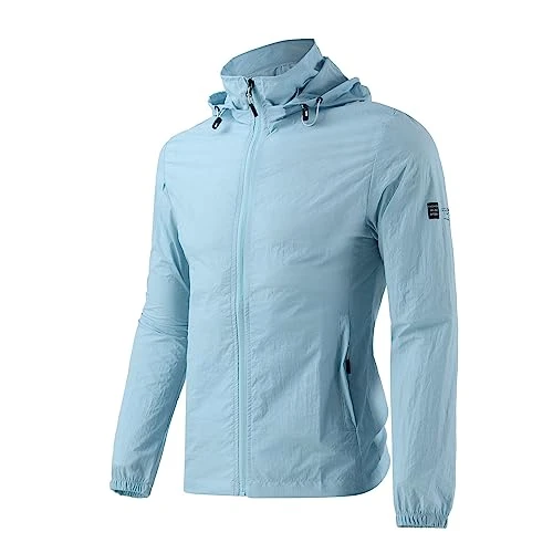 mens summer and autumn sunscreen windproof and rainproof outdoor sports casual breathable jackets Pa