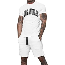 Mens Summer Sets 2 Piece Outfits Casual Linen Short Sleeve Button Down Shirts and Shorts Outfits Mens Summer Casual Outfits Men Clothing Set(White,L) Mens Summer Sets 2 Piece Outfits Casual Linen Short Sleeve Button Down Shirts and Shorts Outfits Mens Summer Casual Outfits Men Clothing Set(White,L)