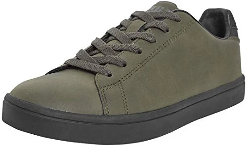 Men's Summer Sneaker, Multicolour Olive Black, 4.5 UK