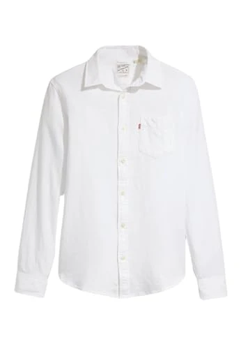 Men's Sunset 1-Pocket Standard Shirt, Bright White, L