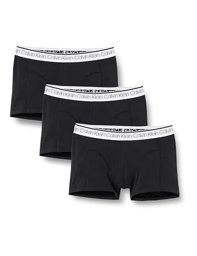 Men's Surge Trunk 3pk 000np2421a Trunk, Black (Black W/ White Wb), L